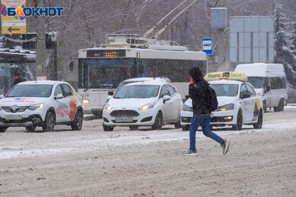 Сильный снегопад  2 февраля накроет Волгоградскую область