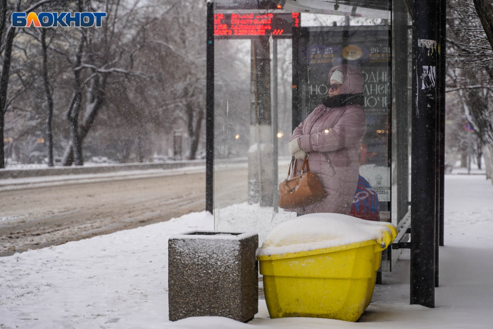 До -10 градусов похолодает в Волгоградской области 12 января