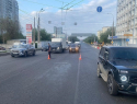 Школьника на бешеной скорости сбили в Волгограде: шок-видео