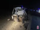 В лобовом столкновении «Калины» и КамАЗа погиб водитель под Волгоградом 