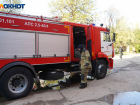  Водитель пострадал в пожаре на заправке в Волгоградской области