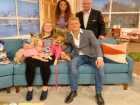 На популярное ток-шоу в Великобритании привели собаку с огнестрельным ранением из Волгограда