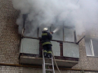 ﻿Жителей многоэтажного дома эвакуировали во время пожара под Волгоградом