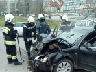 В столкновении Audi и "Нивы" в центре Волгограда пострадали два человека