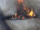 Из-за игр с огнем сгорела «Газель» в Волгограде 