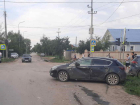 Таран иномарки с детьми в ДТП с переворотом сняли на видео в Михайловке