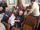 Ветеранов  растрогало внимание Волгоградского мясокомбината  