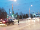 Полиция тормозит машины в центре Волгограда после приезда Путина