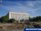 Насиженное место для парковки вспахали в центре Волгограда
