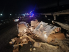 Водитель фуры выжил после падания с 40-метрового моста в Волгограде