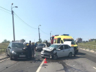 Три человека пострадали в крупном ДТП на камышинской трассе: момент аварии попал на видео