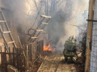 Дачница пострадала в загоревшемся доме под Волгоградом
