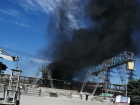 Час пожарные тушили пожар на «Химпроме» Волгограда