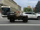 Военная техника проехала в неожиданном месте Волгограда 
