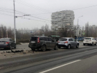 Четыре автомобиля столкнулись на юге Волгограда: двое в больнице
