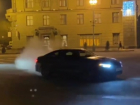 Волгоградец устроил на BMW опасный дрифт в центре города