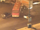 ДТП с пассажирским автобусом собрало огромную пробку в Советском районе Волгограда