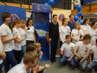 Елена Слесаренко приняла участие в открытии "Футбольных часов" в Волгограде