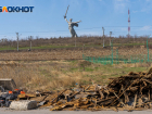Свалку нашли на склоне Мамаева кургана