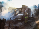 Мужчина пострадал на пожаре в дачном массиве в окрестностях Волгограда   