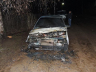 На юге Волгограда злоумышленник вывез и поджег неисправный ВАЗ