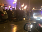 У клуба "Серебро" в Волгограде бойцы спецподразделения провели задержание