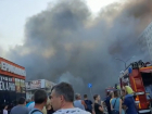 Пожар на рынке в Волжском: взрывы, транспортный коллапс и страх за близких