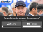 94% опрошенных считают, что мэр Волгограда Лихачев не заслужил благодарности от Путина