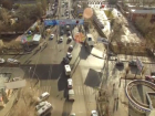 В Волгограде открытие Комсомольского моста сняли сверху на видео