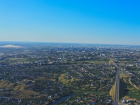 Волгоград поперек: город с высоты 120 метров от въезда с московской трассы до Волги показали на видео