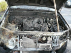 Внедорожник Toyota сгорел ночью на севере Волгограда
