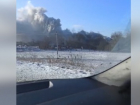 Черный занавес из дыма: в Волгоградской области в Рождество сгорело кафе 