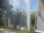 Фонтан высотой с многоэтажку забил в Волгограде
