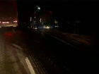 ДТП с двумя грузовиками и Renault Logan попало на видео под Волгоградом