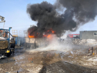 Нефть на скважине горит в Волгоградской области: видео