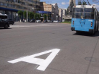 В центре Волгограда с понедельника заработают полосы для общественного транспорта