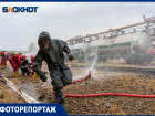 Ликвидация последствий ЧС на спецучении, вызванной аварией на «КАУСТИКе», в объективе фотографа