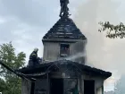 Храм сгорел в Волгоградской области
