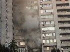 В Волгограде пожар в жилом доме на Кубанской попал на видео
