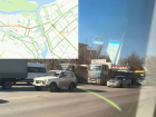 Проезд заблокировали на юге Волгограда