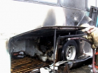 Автобус Mercedes-Benz сгорел в Волжском