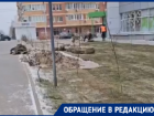 Укладку газона в 10-градусный мороз заметили в Волгограде 