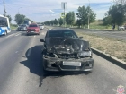 Зумерша на BMW устроила массовую аварию на юге Волгограда и попала в больницу