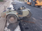 Куча щебня угробила волгоградца на мотоцикле 
