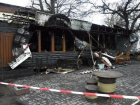 Кафе «Дворик» сгорело в Городищенском районе