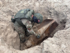 Взрыв 250-килограммовой авиабомбы сняли на видео в Волгограде 