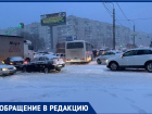 Южная часть Волгограда оказалась отрезана от города в снежный коллапс 