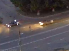 На видео попал момент страшного наезда Lada на пешехода в Волжском