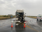 Два китайских большегруза столкнулись под Волгоградом 