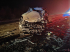На заснеженной трассе в Волгоградской области разбился водитель Kia